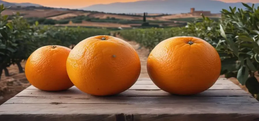 comprar naranja de valencia en frutas y hortalizas blanco