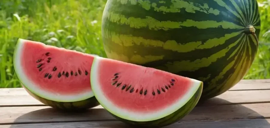 sandia origen en frutería león