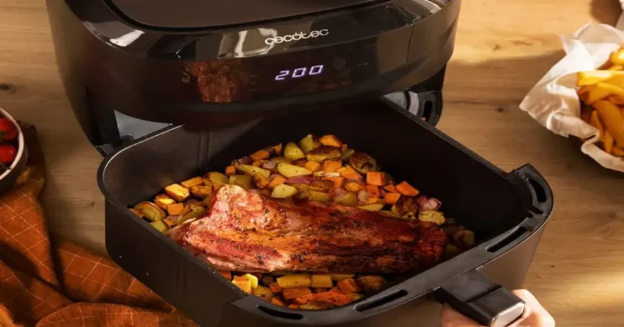 comprar freidora de aire cecotec Cecofry Absolute 7600 león