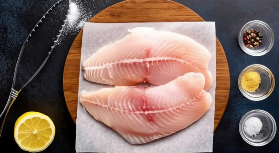 prepara el pescado antes