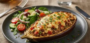 Berenjena Rellena ingrediente león portada