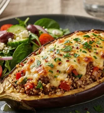 Berenjena Rellena ingrediente león portada