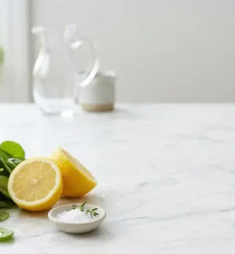 Imagen de portada de espinacas frescas y limón, la combinación ideal para absorber hierro.